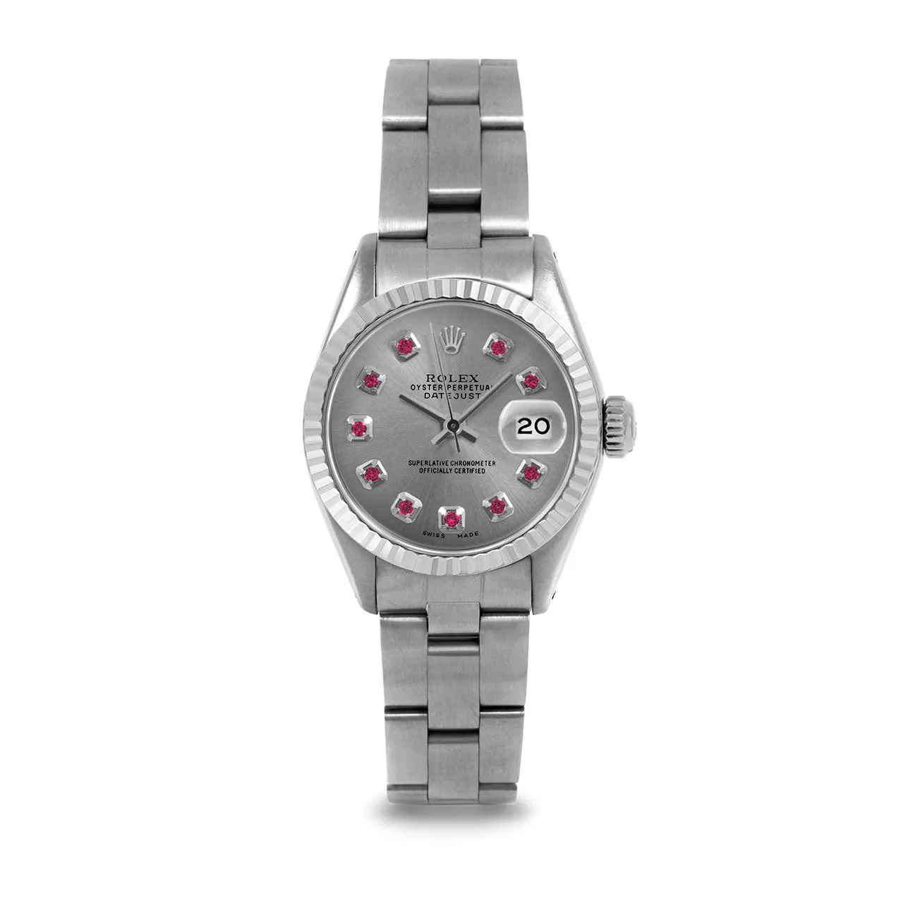 Rolex Datejust 26mm | 6917-SS-SLT-RBY-AM-FLT-OYS