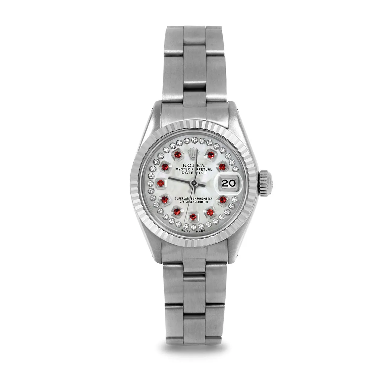 Rolex Datejust 26mm | 6917-SS-WMOP-STRR-FLT-OYS