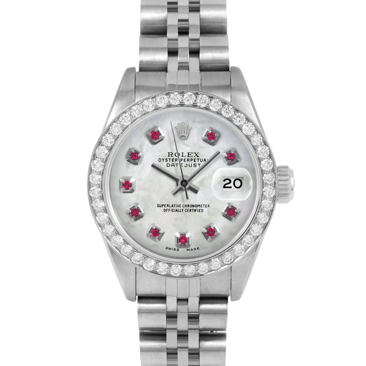 Rolex Datejust 26mm | 69174-WMOP-RBY-AM-BDS-JBL