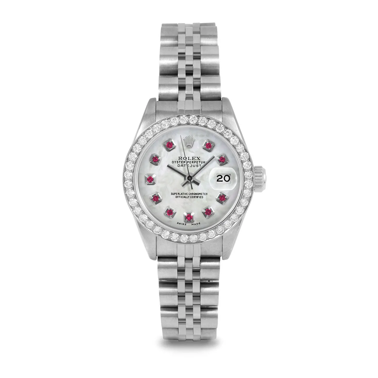 Rolex Datejust 26mm | 69174-WMOP-RBY-AM-BDS-JBL