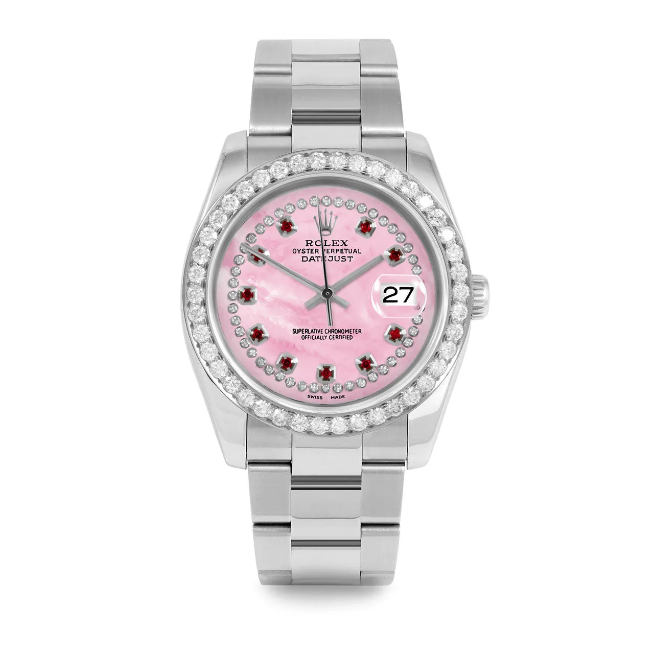Rolex Datejust 36mm | 116234-PMOP-STRR-25CT-OYS