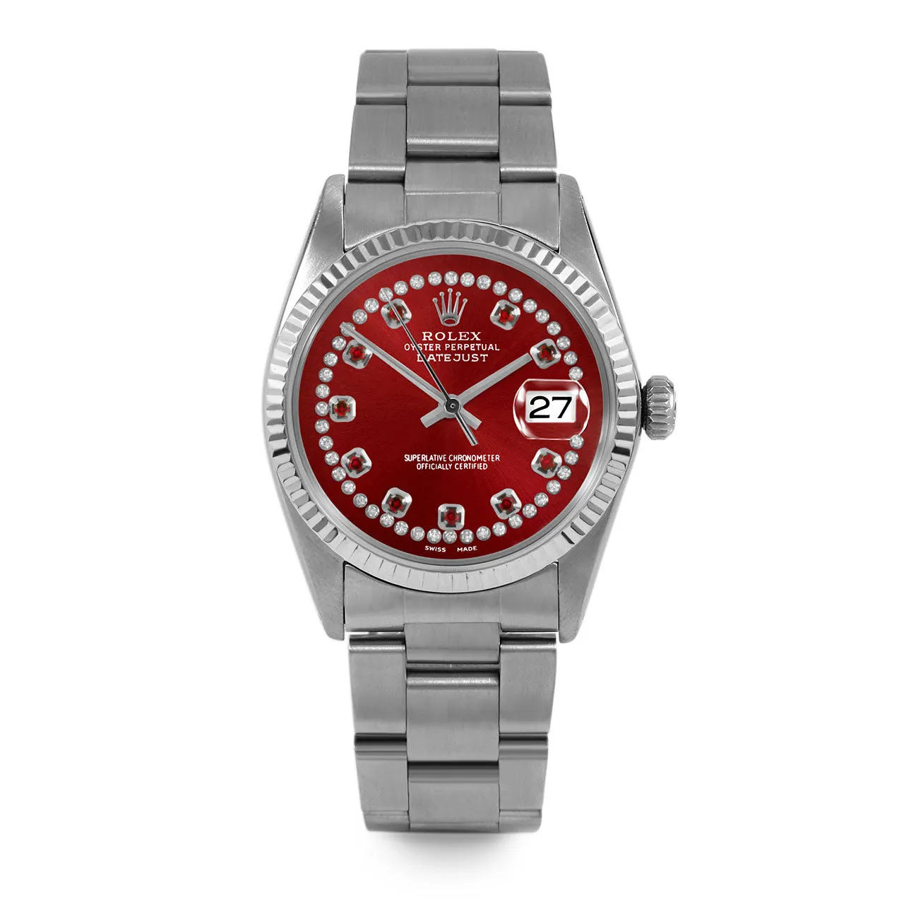 Rolex Datejust 36mm | 16014-RED-STRR-FLT-OYS