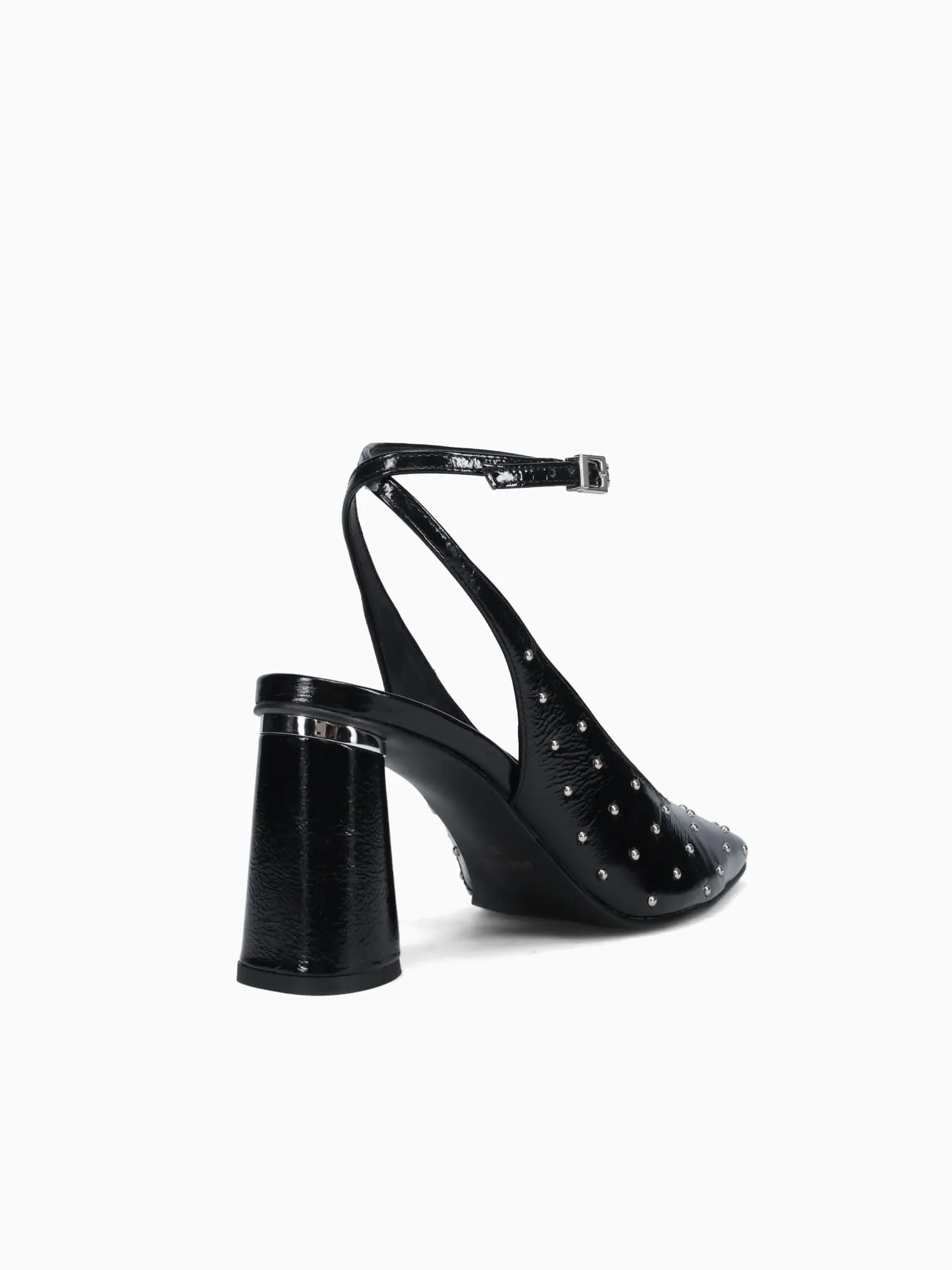 Ruby Black Crinkle Leather