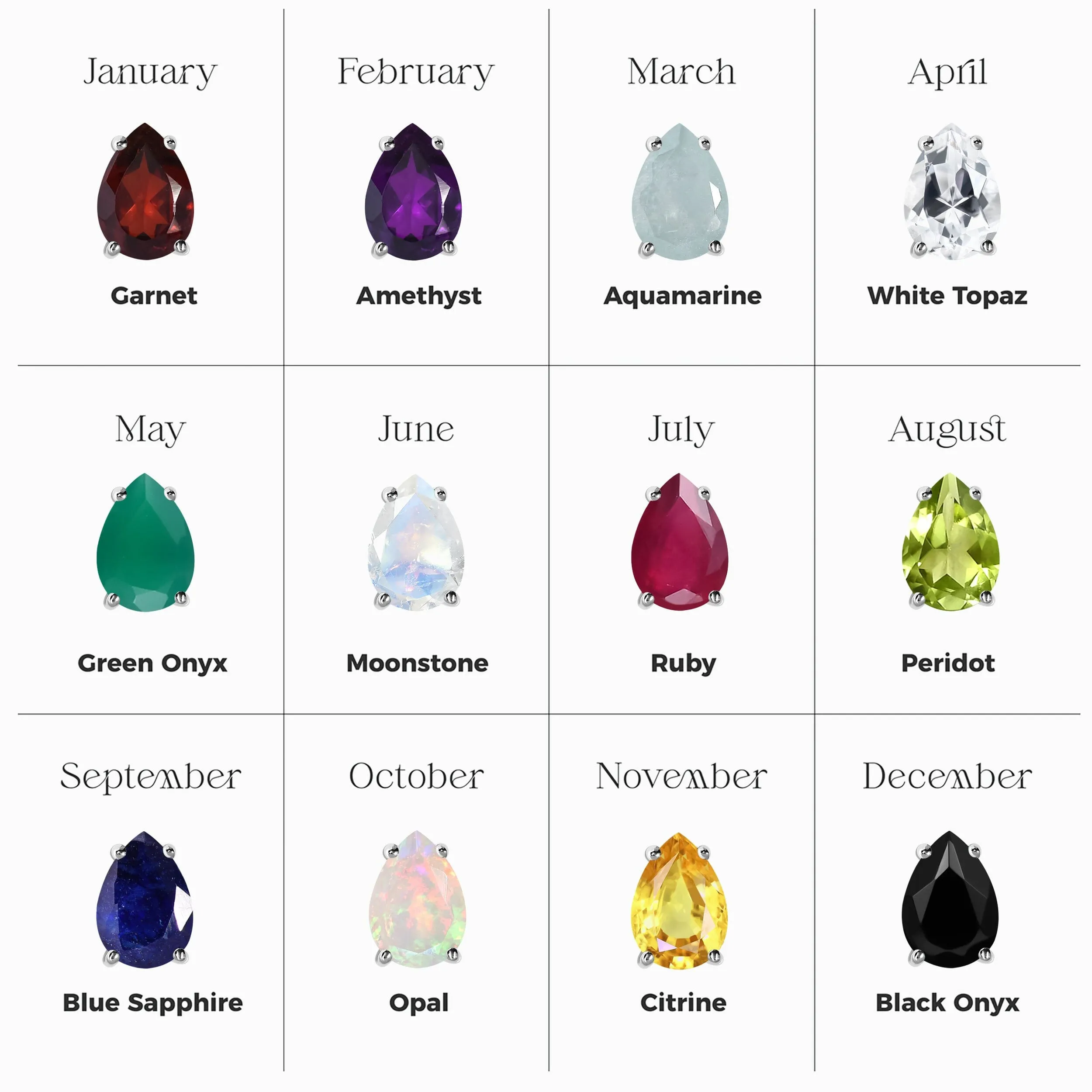 Ruby Ring Floating Sway - July Birthstone
