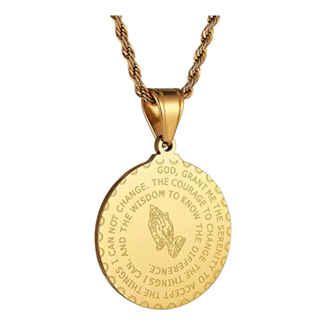 Serenity Prayer Necklace