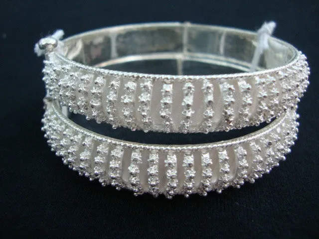 Silver Filigree Bangles BG005