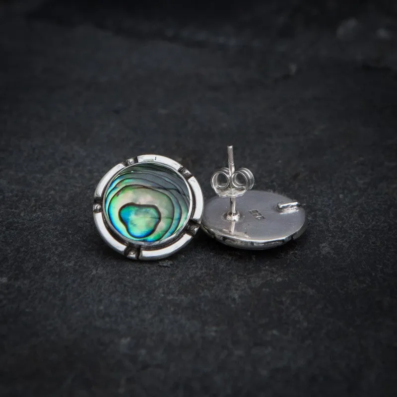 Silver Java Round Studs