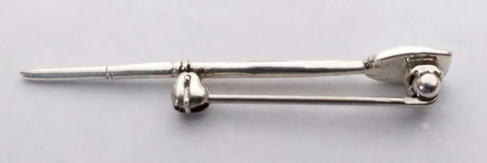 Small Rowing Oar Brooch