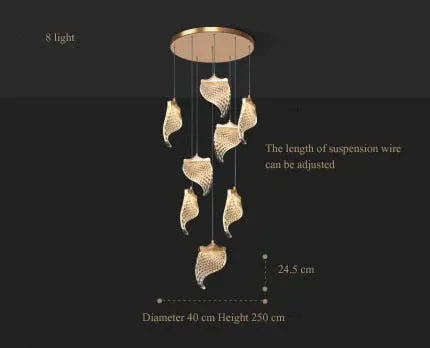 Stellaria -  Creative Modern Stair Chandelier