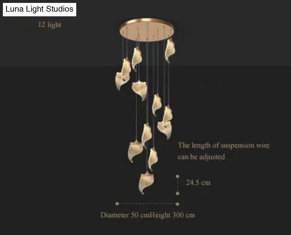 Stellaria -  Creative Modern Stair Chandelier