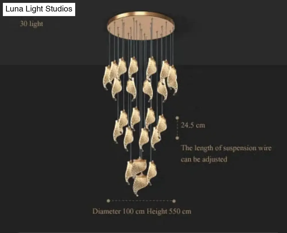 Stellaria -  Creative Modern Stair Chandelier