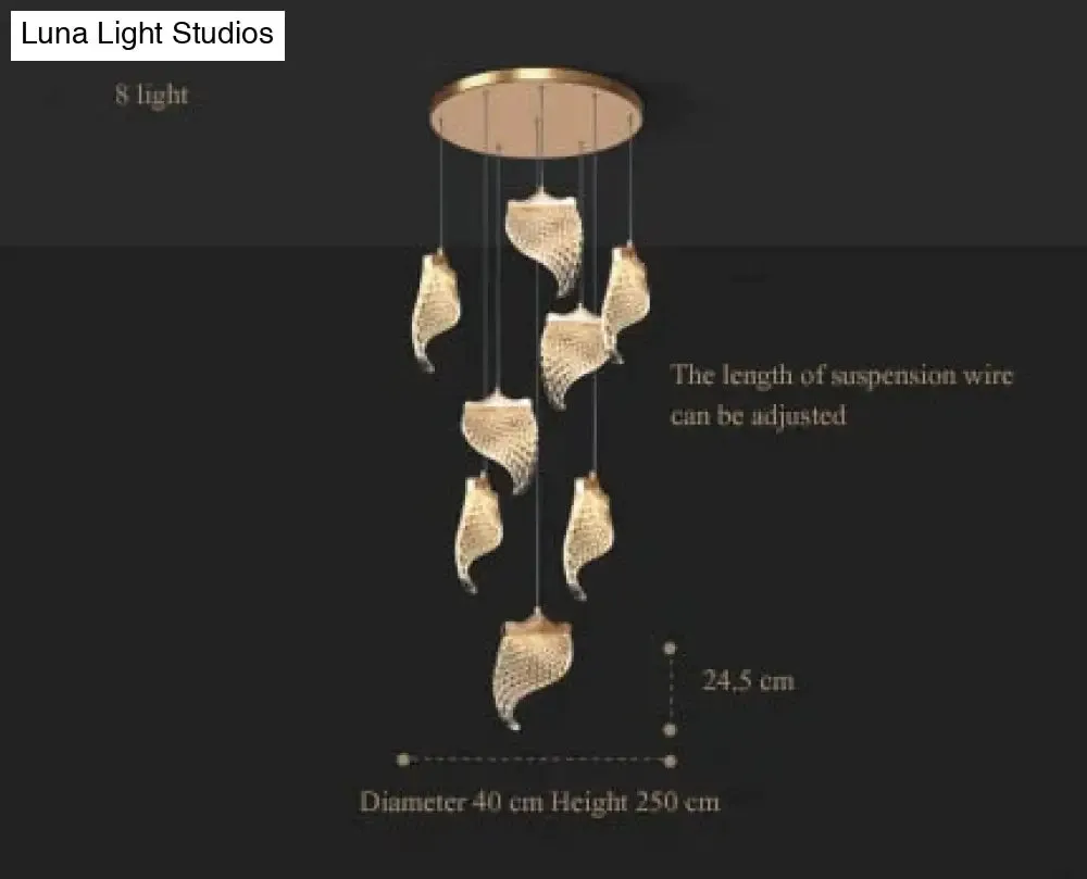 Stellaria -  Creative Modern Stair Chandelier