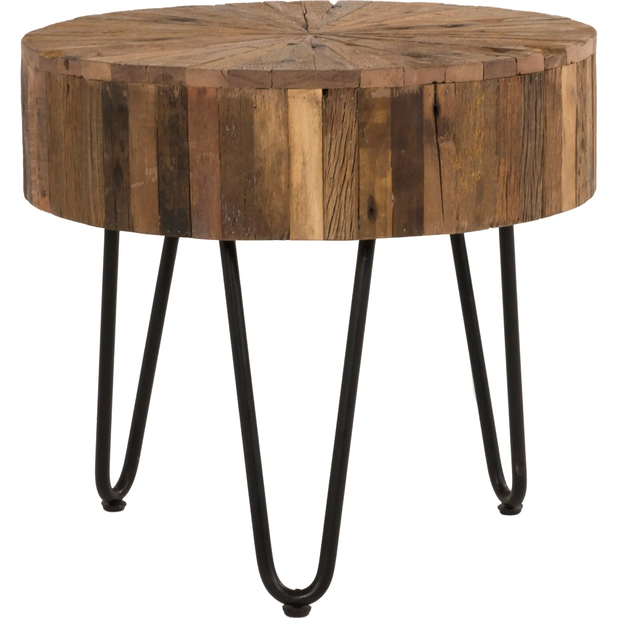 Tessa End Table - Brown/Black