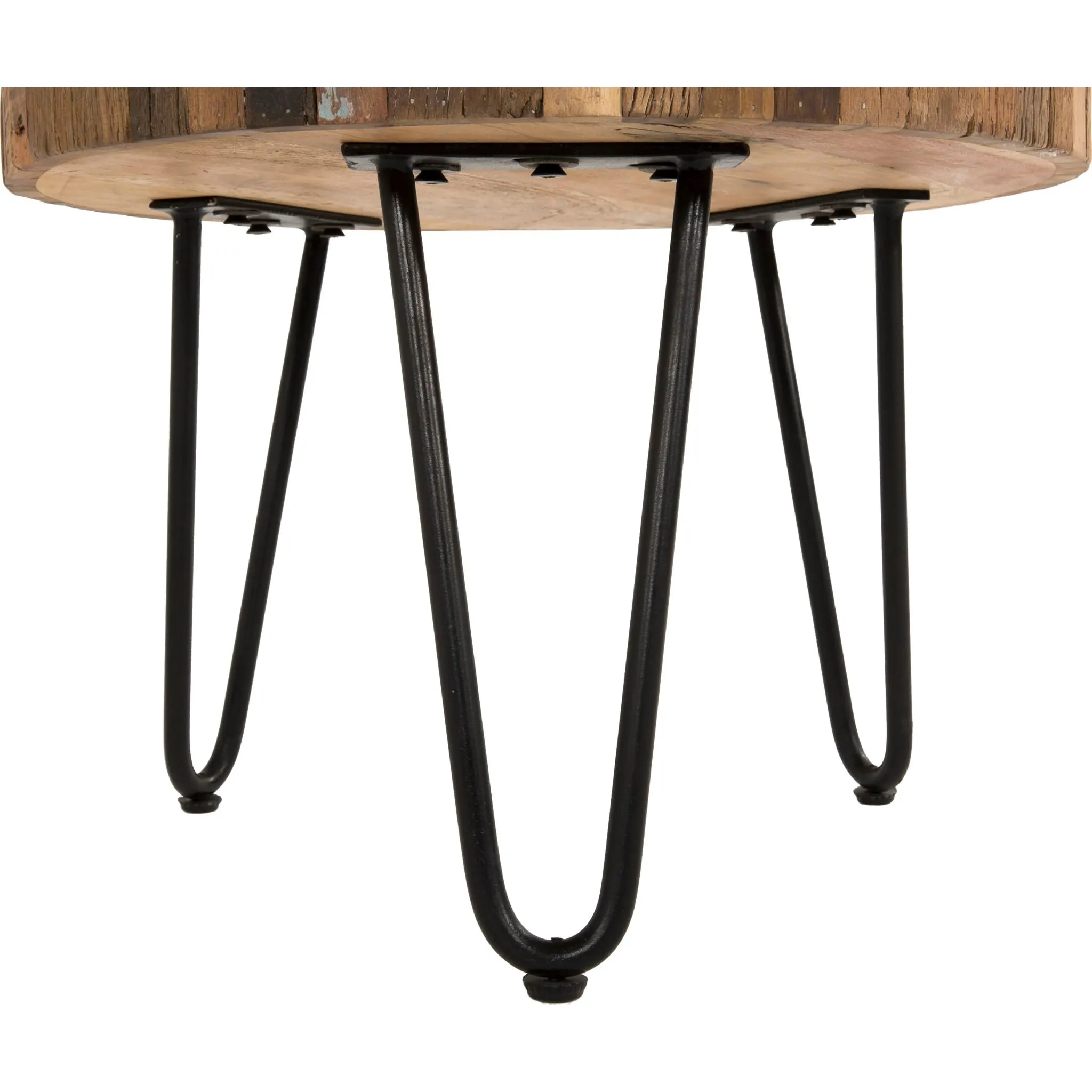 Tessa End Table - Brown/Black