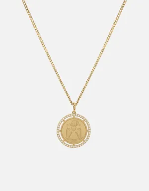 Test of Time Necklace, Gold Vermeil/Sapphire