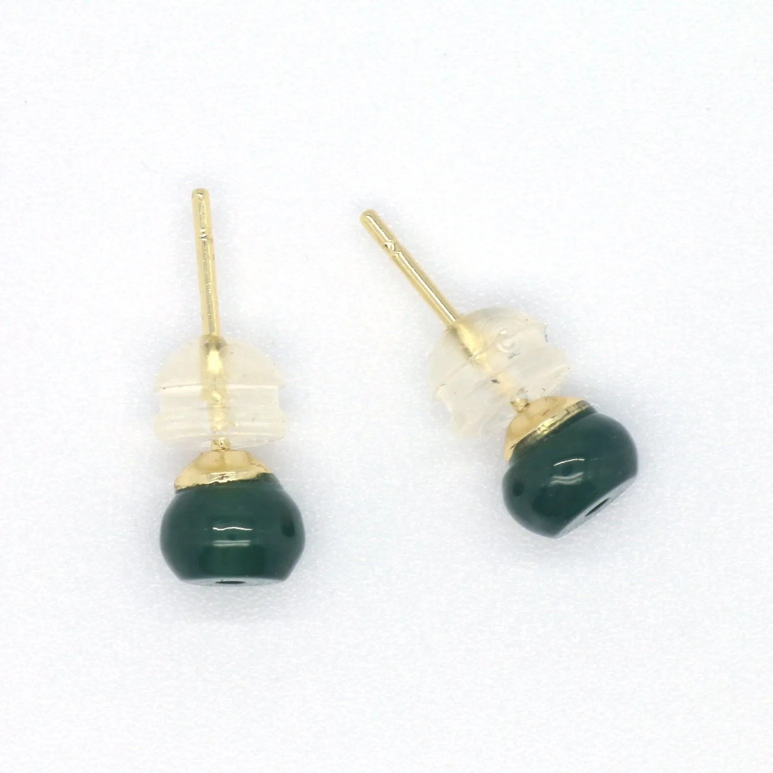 Type A Jadeite Jade Earrings Series (Fullfill USA only) B08NH5B7WQ