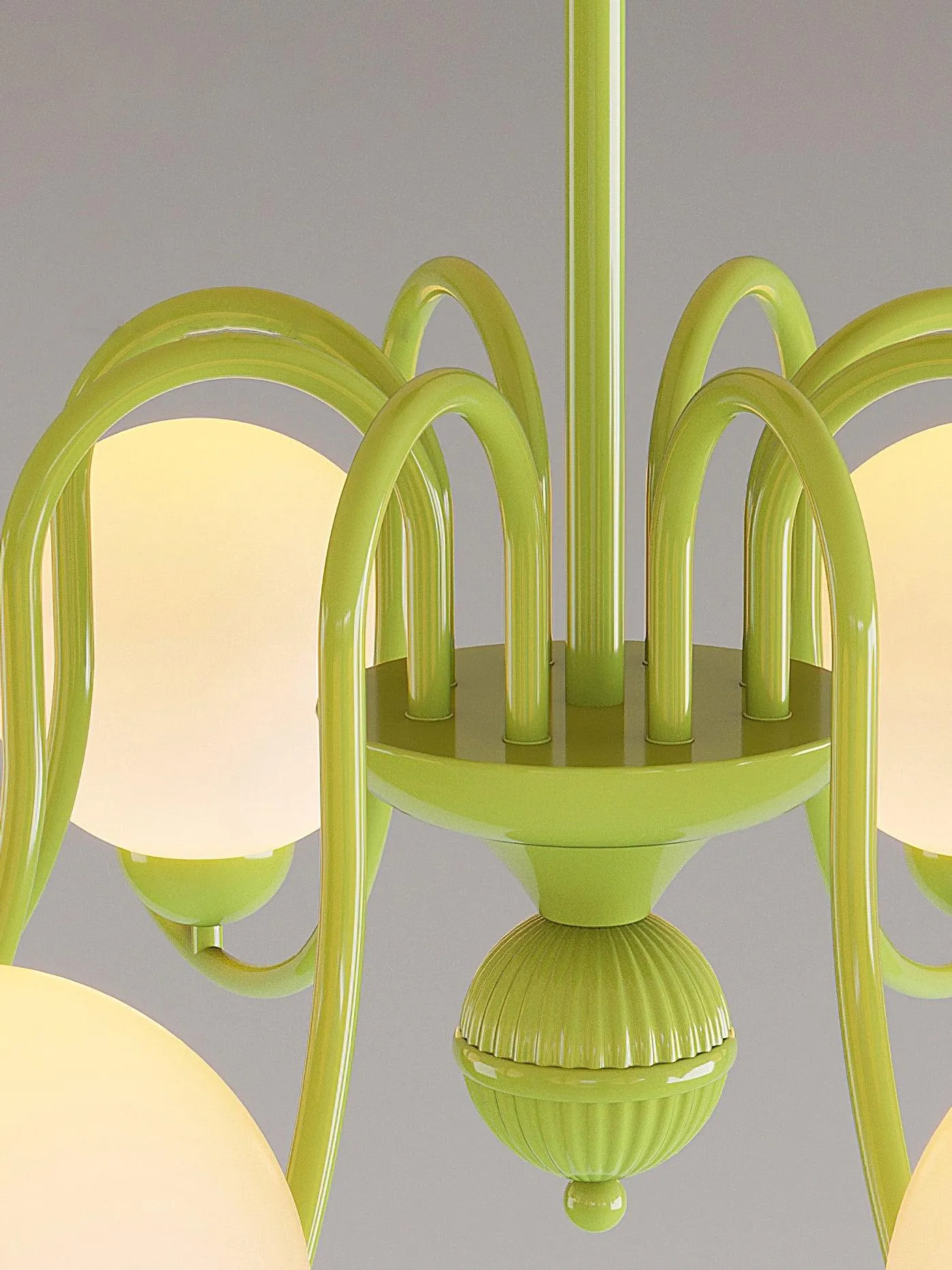 Vanilla Ball Chandelier