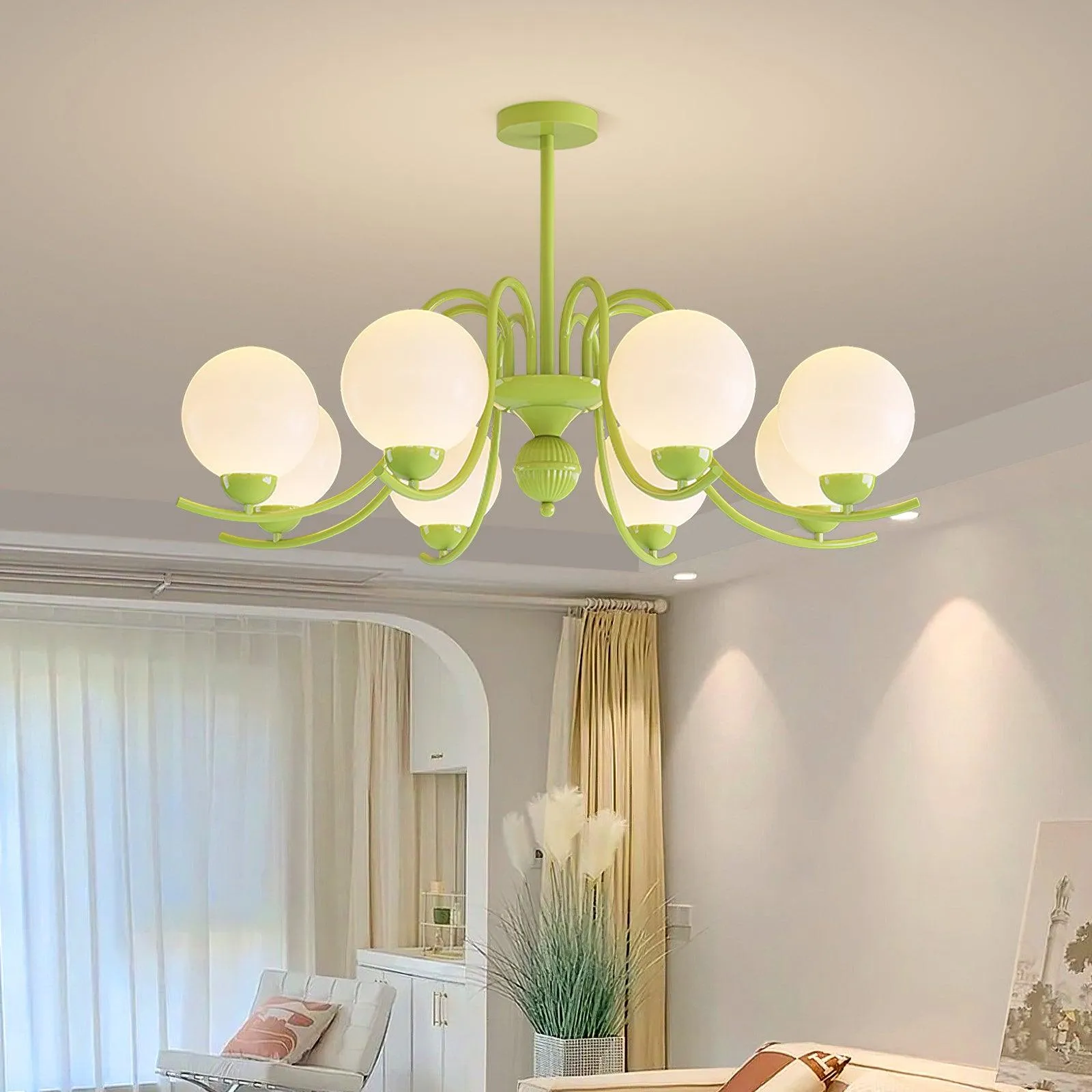 Vanilla Ball Chandelier
