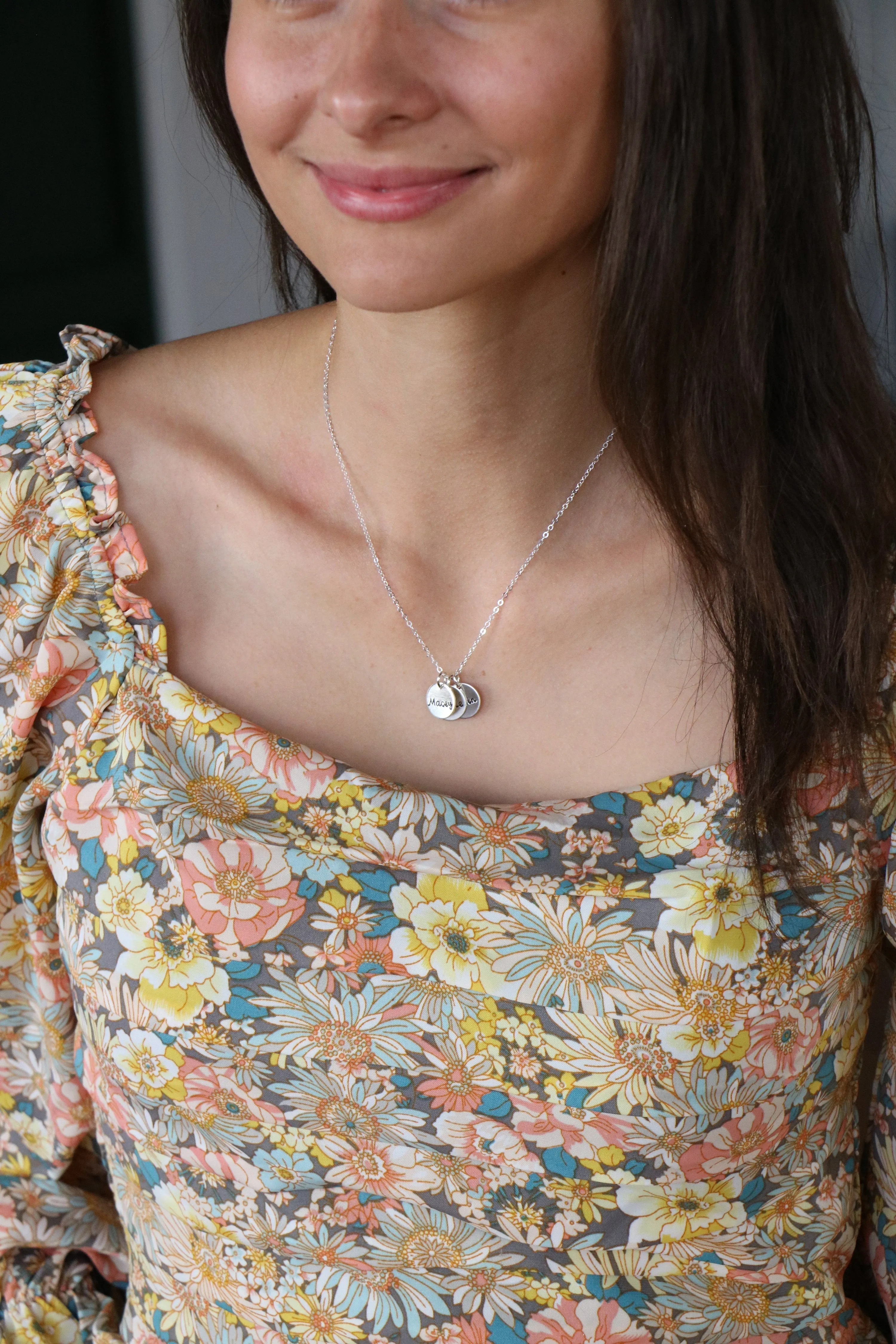 varsity initial necklace {gold   silver}